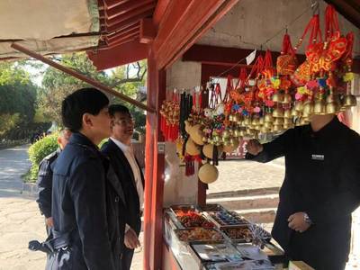 蓬萊閣景區(qū)開展三產(chǎn)誠信經(jīng)營檢查