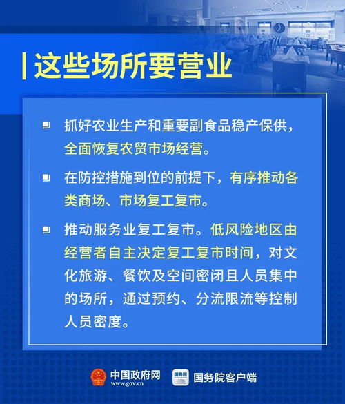 哪些場所能營業(yè)了 哪些活動先不恢復(fù) 最新要求